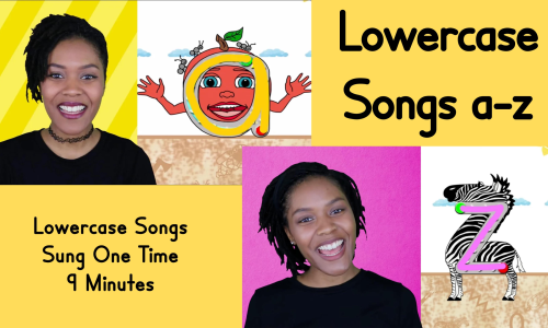Lowercase letter songs video